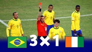 Brazil vs Ivory Coast 3-1 | 2010 World Cup Extended Goals & Highlights HD