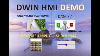 #1 DWIN HMI TOUCH SCREEN DISPLAY - DEMO PROJECT