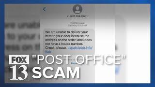 Scammers sending fake USPS texts, asking for package redelivery fees