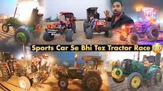 INDIA'S BIGGEST MODIFIED TRACTOR RACE In PUNJAB  *Tractor Speed= 200km/h* 