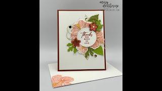 Stampin Up//Happy Hibiscus//Online Exclusive//Sneak Peek//Thank You Card