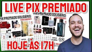 Live PIX PREMIADO (hoje as 17h) Quer participar dos próximos sorteios?