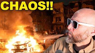 ON FIRE! EXPLOSIONS LIGHTING UP THE COUNTRY. GET READY FOLKS, THIS IS SEROUS! PREPARE NOW!! 