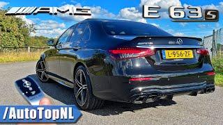 2022 Mercedes-AMG E63 S REVIEW on AUTOBAHN [NO SPEED LIMIT] by AutoTopNL