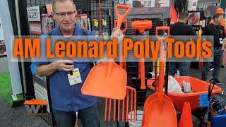 No Mare Poly Outdoor Tools From AM Leonard Scoop Shovel 8 Tine Fork #AmLeonardInc