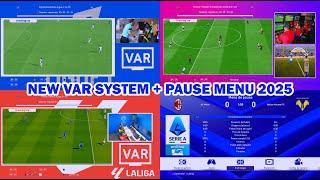 PES 2017NEW VAR SYSTEM MOD + PAUSE MENU 2025