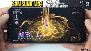 Samsung Galaxy M34 Honkai Star Rail Gaming test | Exynos 1280