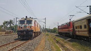 Route Diverted Howrah-Radhikapur Kulik Express Meets Ahmadpur-Katwa Passenger - Indian Railways