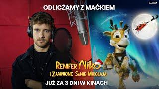 RENIFER NIKO I ZAGINIONE SANIE MIKOŁAJA | 3 dni do premiery! | Kino Świat