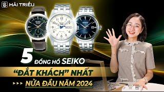 Top 5 đồng hồ Seiko automatic bán chạy nhất Hải Triều