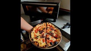 Profi Otthoni Olasz pizzakemence teszt! Effeovens N5 Caputo Saccorosso Biga 30% Anyatészta 30%