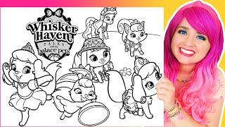Coloring Whisker Haven Palace Pets Disney Coloring Pages | Prismacolor Markers & Pencils