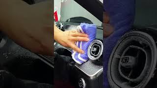 車內臟了用水洗就成泡水車了，洗車店都是用這個泡沫洗車一噴一擦就搞定!#內飾深度清潔 #泡沫清洗劑 #汽車好物