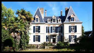 A Gracious 19th Century Renovated Chateau Aquitaine, France