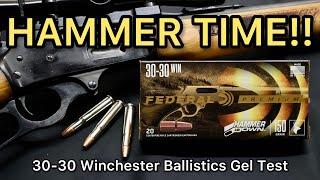 HAMMER TIME!! 30-30 Winchester Federal Hammer Down 150gr Ammo Test