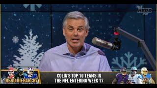 THE HERD | Colin Cowherd's SHOCKING Top 10 NFL Teams, Ravens Drop, Eagles Drop, Commanders Rise