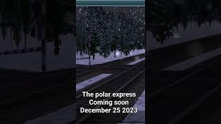 the polar express prepares for the christmas special #games #train  #runningadvice #trainzsimulator