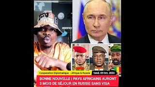 ️TRÈS BONNE NOUVELLE POUR L'AFRIQUE. LA RUSSIE A FAIT FORT DANS SES RÉALISATIONS AVEC NS