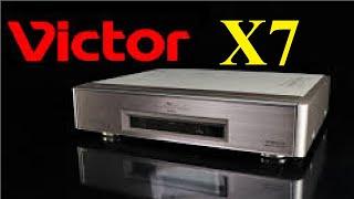 VICTOR HR-X7 PREMIUM VINTAGE S-VHS VCR