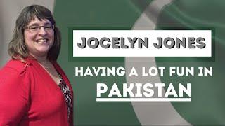 Jocelyn Jones Having a lot fun in Pakistan