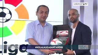 Official representative of La Liga visited the Studio of UZREPORT TV