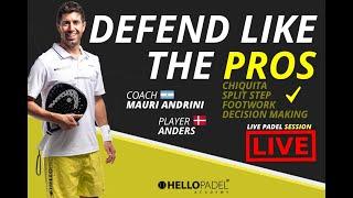 Defend in Padel like the PROS - Learn from the world's best at HELLO PADEL ACADEMY