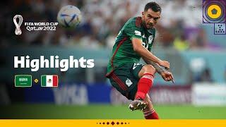 Luis Chavez stunner not enough | Saudi Arabia v Mexico | FIFA World Cup Qatar 2022