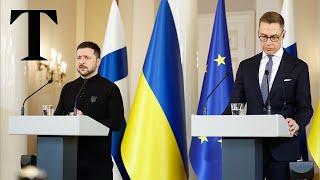 LIVE: President Zelensky addresses event at University of Helsinki