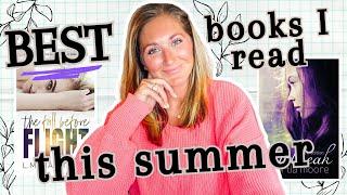 BEST Books I Read This Summer ️ // Add to your TBR stat!