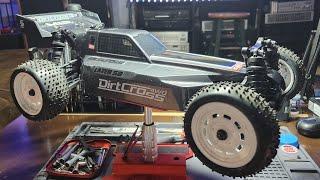 The Kyosho Lazer SB Dirt Cross Maiden Run