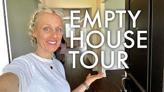 MOVING FROM A TRAILER INTO A HOUSE + EMPTY HOUSE TOUR