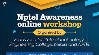 LIVE _ NPTEL Awareness E- Workshop 2020