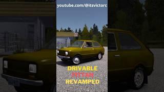 My Summer Car Shorts Review - Drivable Fittan Revamped Mod #shorts #ytshorts #mysummercar #fyp