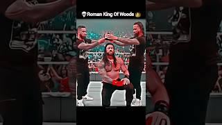 Roman Reigns King Of Woods Wwe ️| Roman Reigns attitude #shorts #wwe #romanreigns