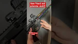 Polarstar Jack + Gate Titan 2=brrtttttttttttt #battalionairsoftarena #polarstar #gatetitan