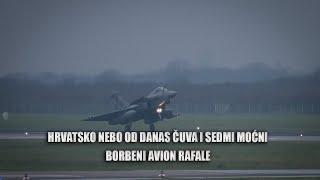 Hrvatsko nebo od danas čuva i sedmi moćni borbeni avion Rafale