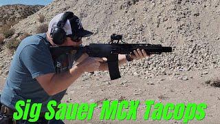 Sig Sauer MCX Tacops 300BLK