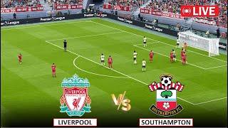 Live : Liverpool vs Southampton I English Premier League 2024/25 Season Live Match eFootball Pes 21