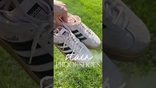 Stain proof your favorite shoes! #reallifehacks #cleaninghacks #shoes
