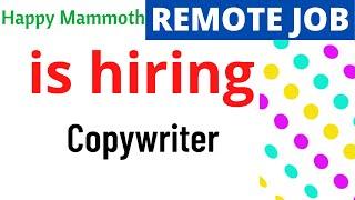 Hiring Copywriter | WFH Jobs | Content Writing | Writing Jobs from home | Freelance Writing Jobs