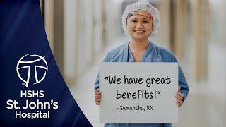 Great Benefits | HSHS St. John's Hospital