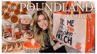 COSY AUTUMN WEEKEND  SHOP WITH ME IN  POUNDLAND + B&M HAUL, BAKING & A NEW GAMING FRIDGE