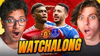 MAN UNITED 4-0 EVERTON PREMIER LEAGUE 24/25 WATCHALONG