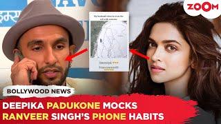 Deepika Padukone JOKES about Ranveer Singh’s phone Addiction in VIRAL meme