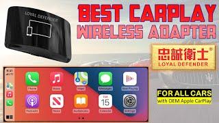 Loyal Defender Wireless CarPlay Adapter - Review