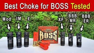 BEST Choke Constriction for BOSS Bismuth | Pattern Tested