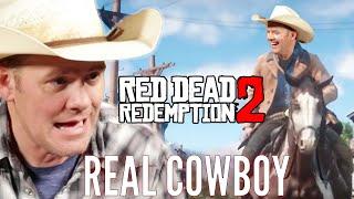 A Real Cowboy Plays Red Dead Redemption 2 • Professionals Play