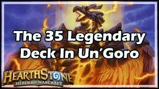 [Hearthstone] The 35 Legendary Deck In Un’Goro