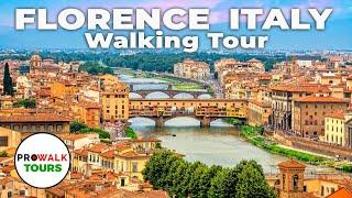 Florence, Italy Walking Tour - NEW - 4K with Captions: Prowalk Tours