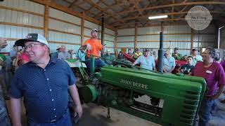 John Deere H Sold at Farm Auction